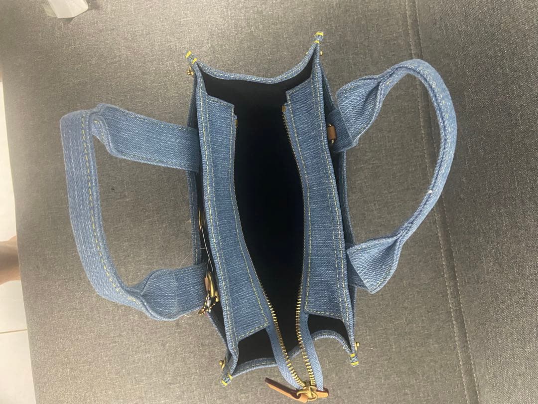 COACH コーチ トートバッグ デニム CR659 2WAY