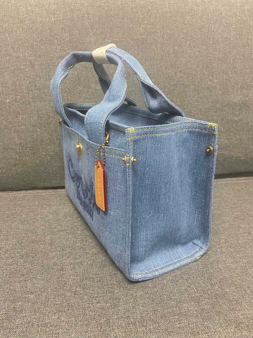 COACH コーチ トートバッグ デニム CR659 2WAY