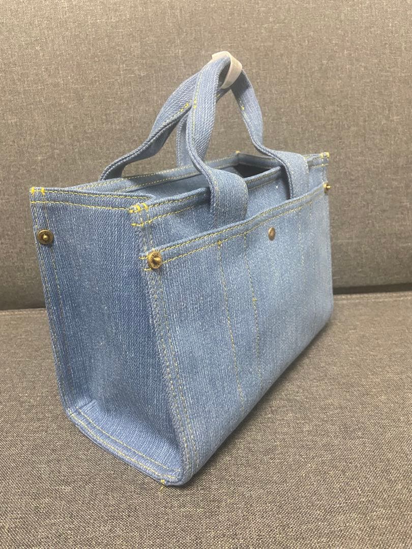 COACH コーチ トートバッグ デニム CR659 2WAY