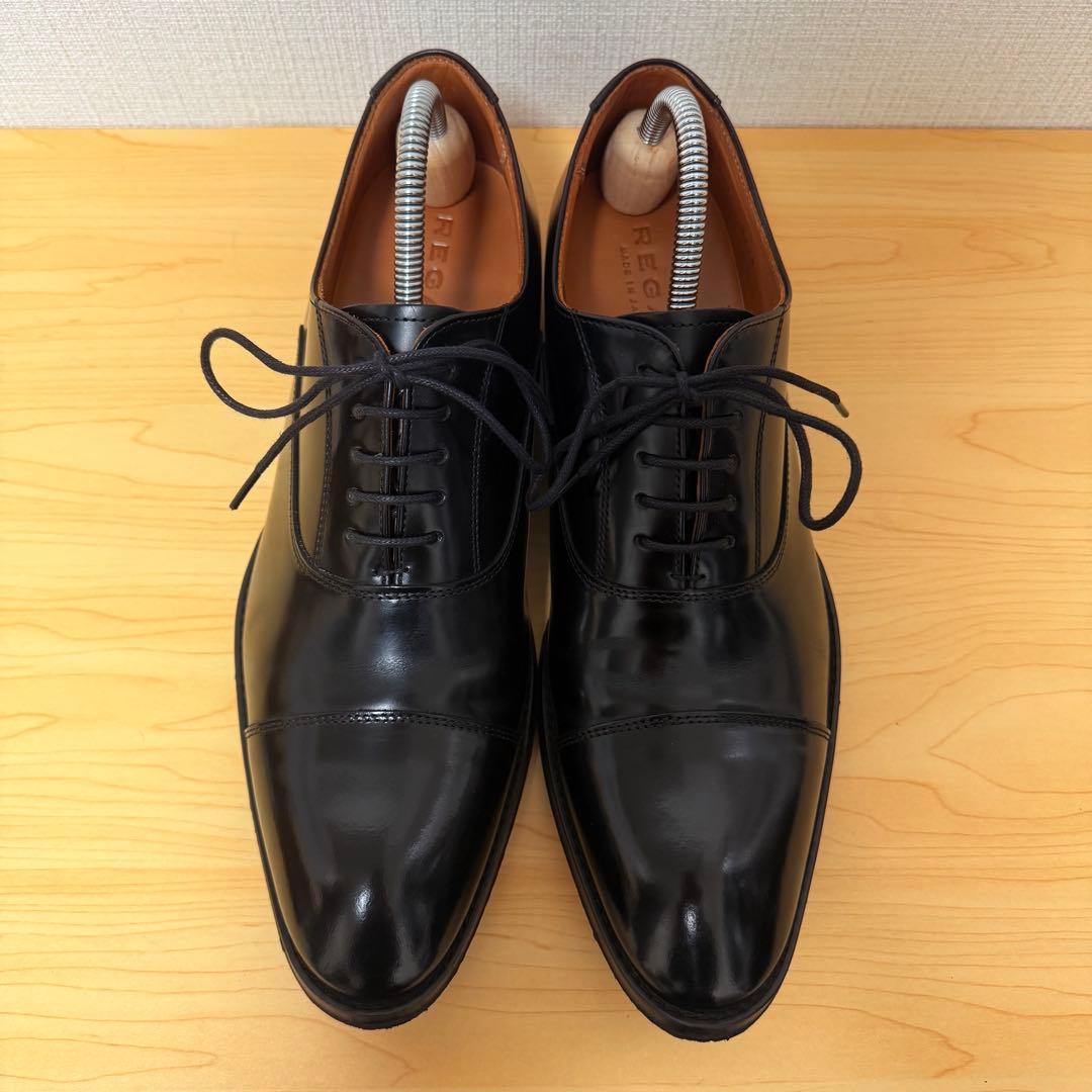 【美品】REGAL ストレートチップ ブラック 26.0cm 内羽根