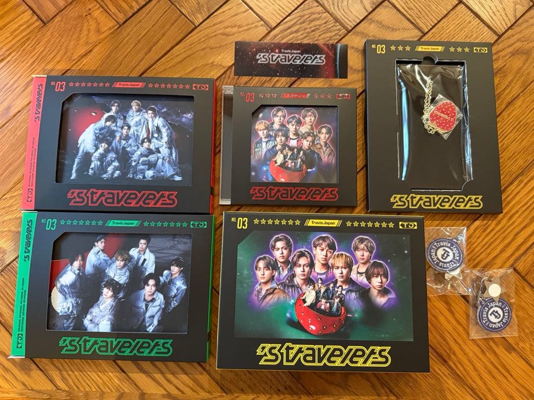 Travis Japan 's travelers初回T盤J盤通常盤FC盤セット