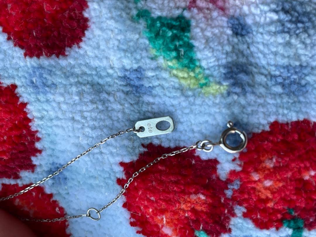 ete ［レイヤー］ダイヤモンド ネックレス