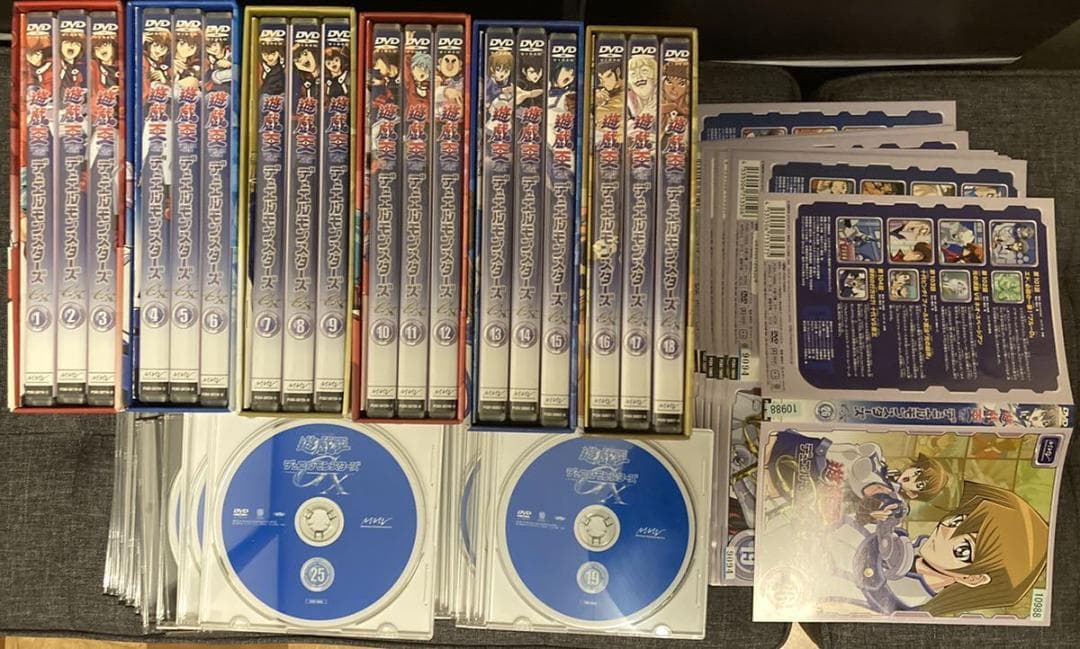 DVD 遊戯王デュエルモンスターズGX DUELBOX 1〜6＋レンタル落ち