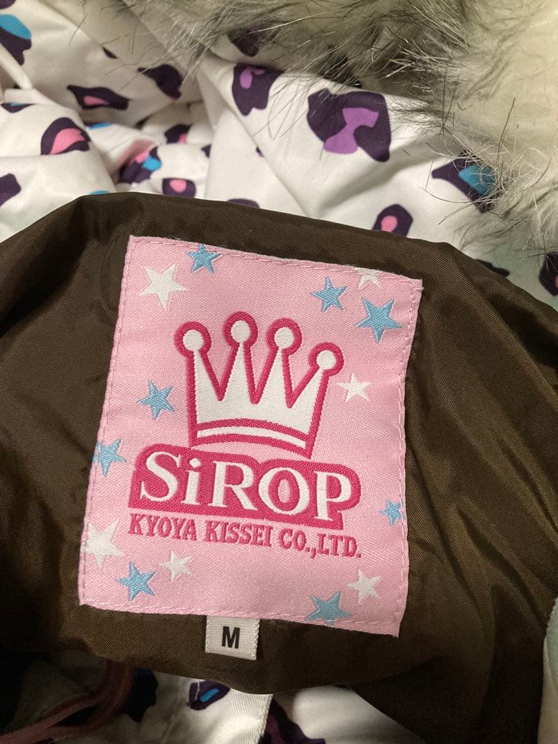 スノーボードウェア上下セット♡ ヒョウ柄 SIROP