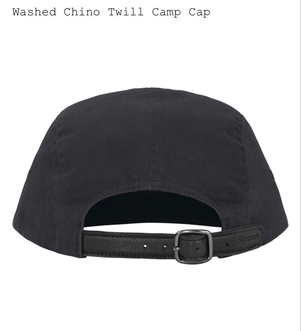帽子 supreme 25FW Washed Chino Twill Camp Cap