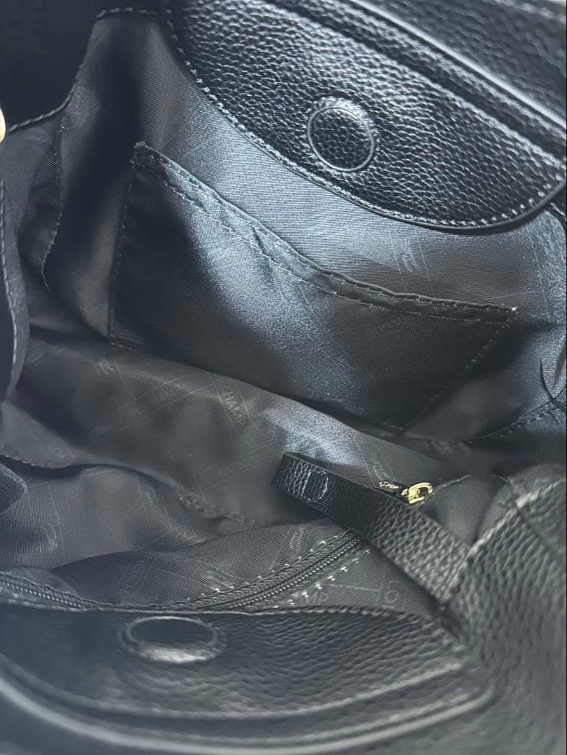 【新品】ロンシャン LE FOULONN S ハンドバッグ　黒レザー肩掛け