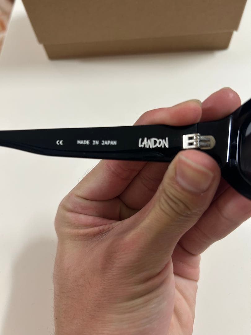 【oooさん専用】stussyサングラス　Landon 黒　ブラック