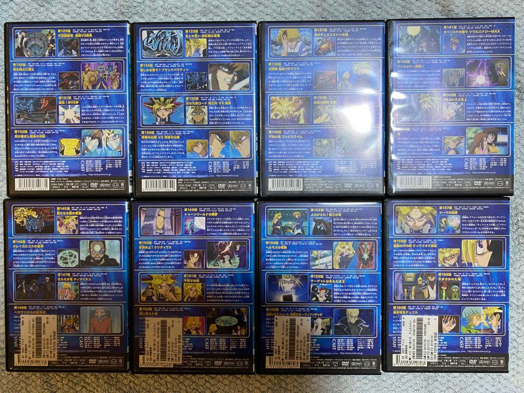 ケース付き　初代　遊戯王　デュエルモンスターズ　DVD 56巻