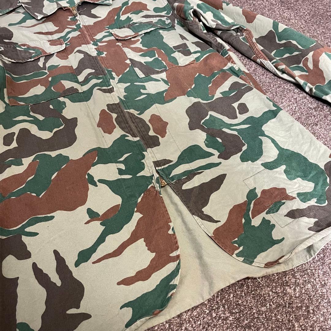 希少　迷彩服セットアップ　「熊笹迷彩」　ヴィンテージ　１９８６年製　特号サイズ