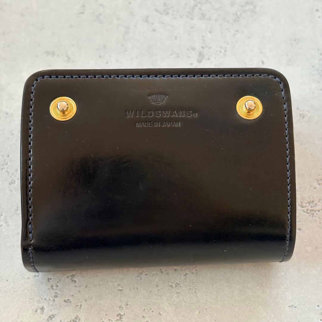 限定WILD SWANS ホーウィン社シェルコードバンウォレット&カードケース