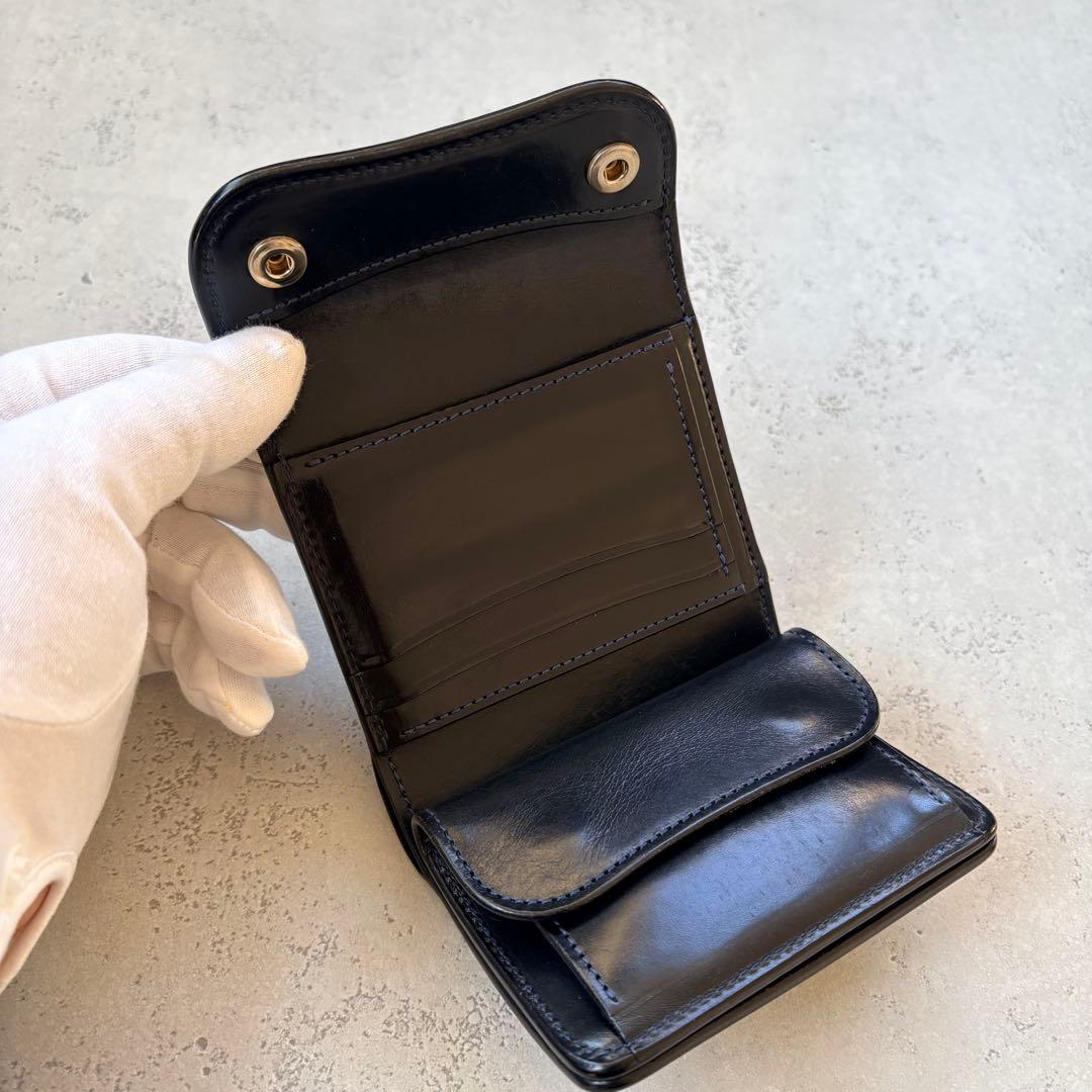 限定WILD SWANS ホーウィン社シェルコードバンウォレット&カードケース