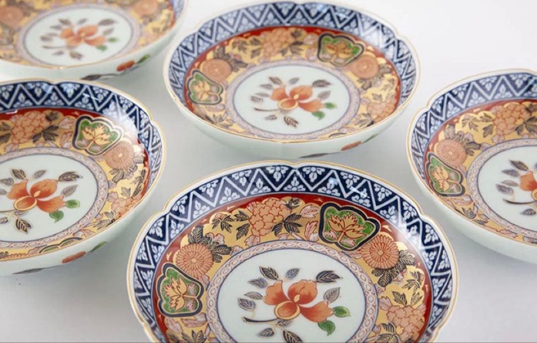 あ*こ様 新品　有田焼　賞美堂　其泉　日肥其泉昭和年製　極錦金彩古伊万里様式【銘