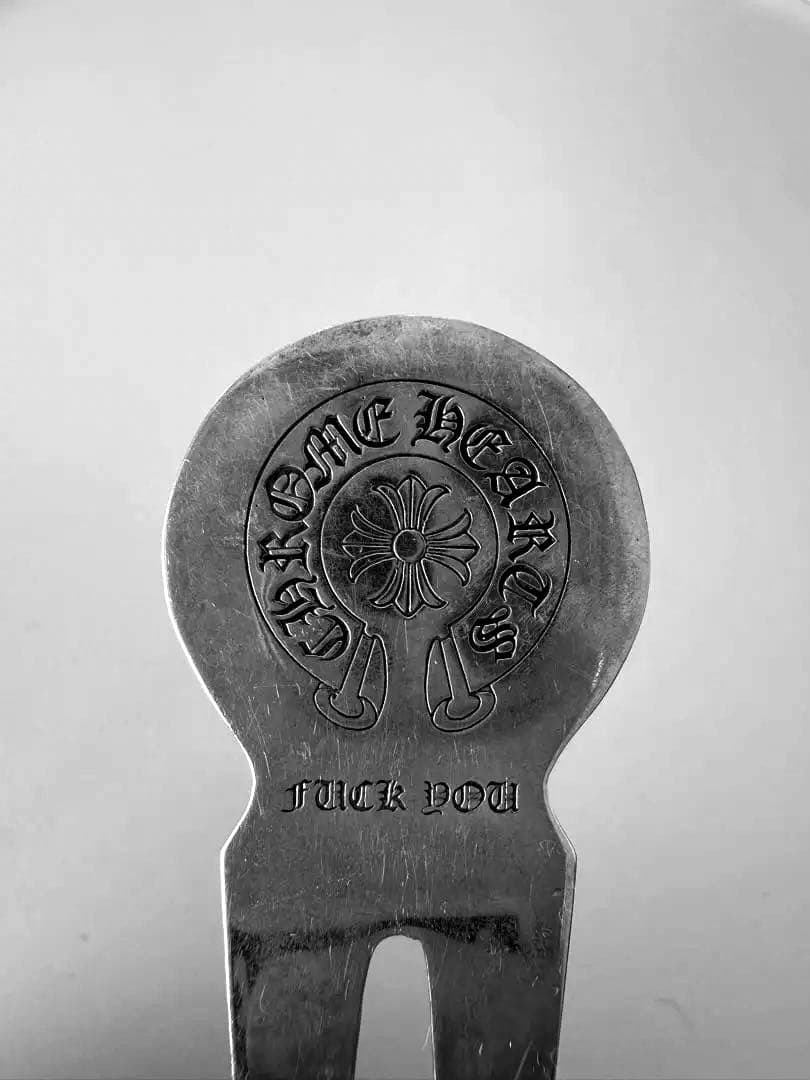 CHROME HEARTS（クロムハーツ）グリーンフォーク シルバー