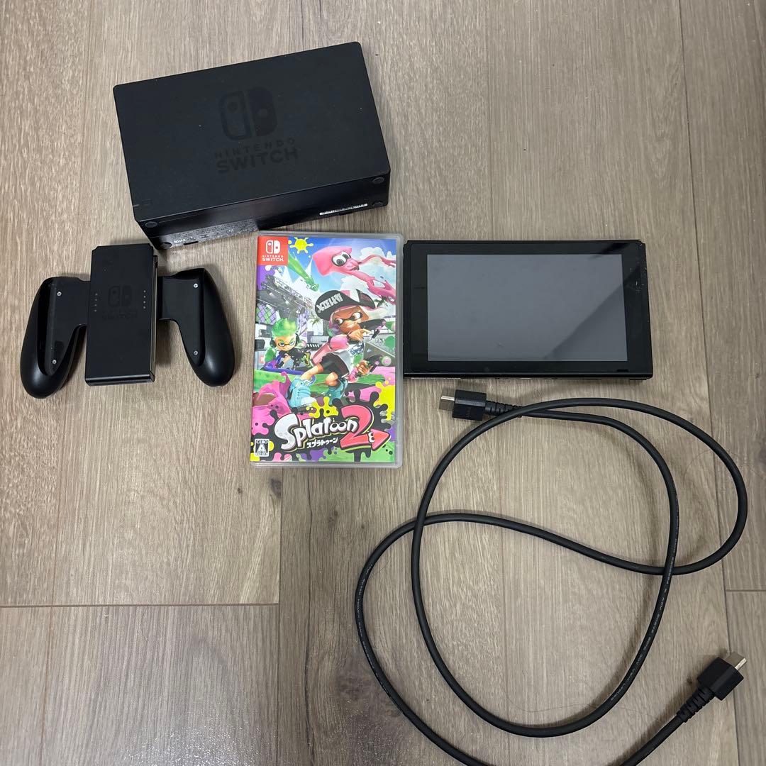 Switch ジャンク品　右ジョイコン不良　その他　SDカードなし　カセット付き