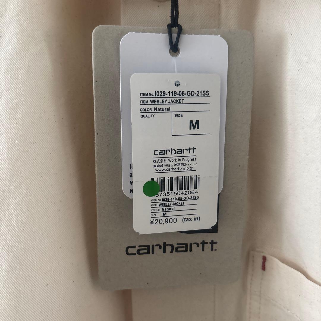 Carhartt WESLEY JACKET カバーオール M アイボリー