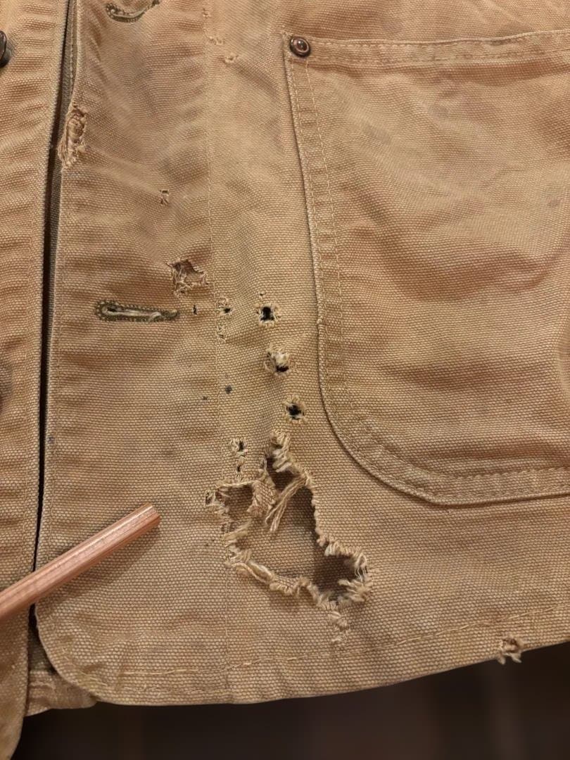 【ボロ】【旧タグ】SIZE 40 Carhartt（カーハート）カバーオール