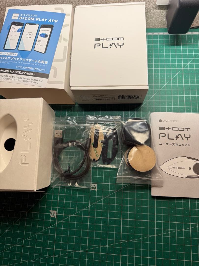 Arai ツアークロスV 57-58 M/L共通帽体 B+COM PLAY付美品