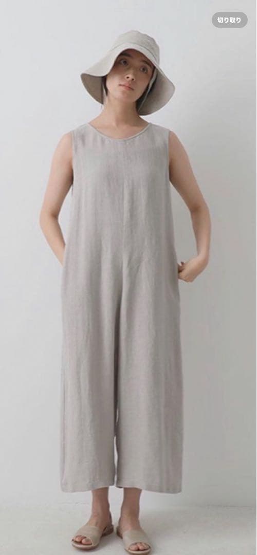 エヴァムエヴァ　リネンオールインワン