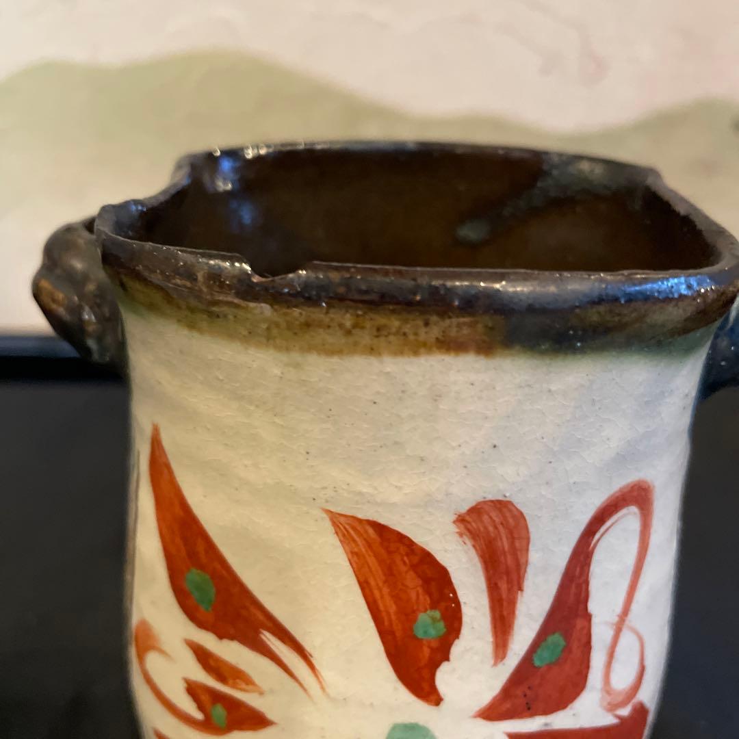 壺屋焼【4点セット】新垣勲作　【45センチ】花瓶・小花瓶　新垣窯　花瓶・抱瓶