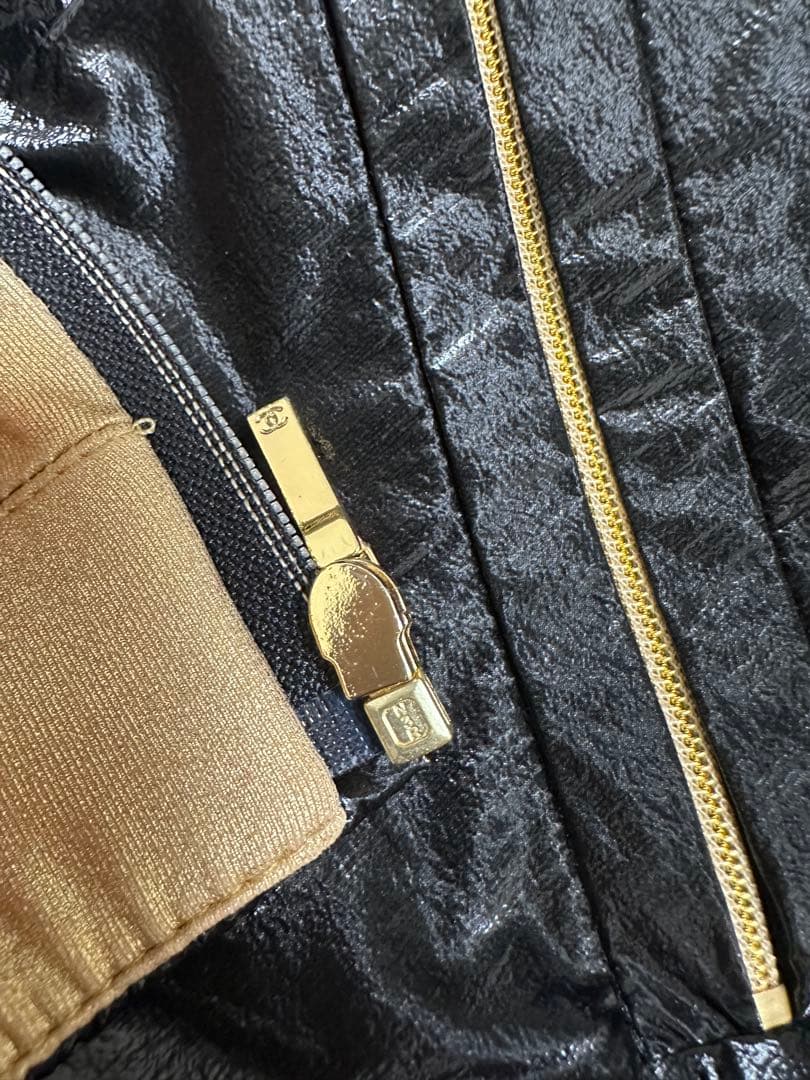 [中古] CHANEL シャネル ブラック 23C ブルゾン、ジャンバー