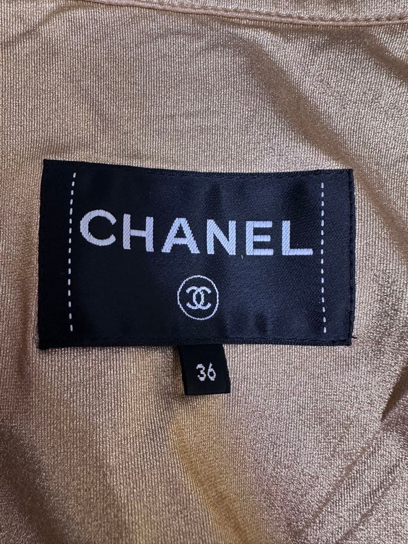 [中古] CHANEL シャネル ブラック 23C ブルゾン、ジャンバー