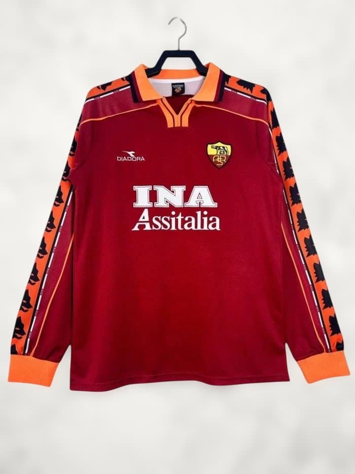 ウェア AS Roma  Long Sleeve Retro 1998/99
