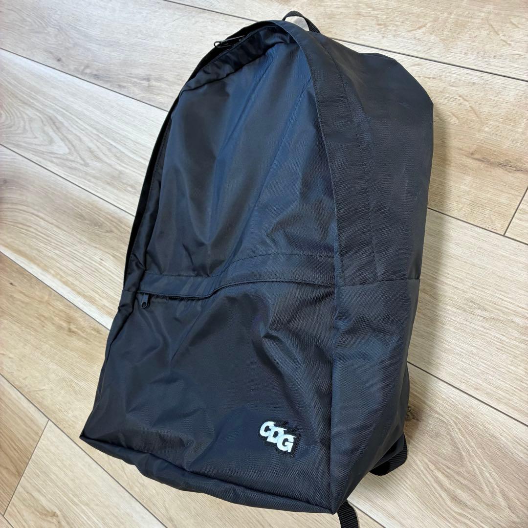 バッグ CDG PATCH BACK PACK - Black