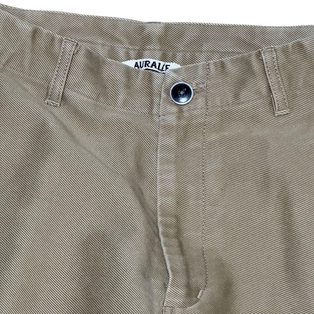 【AURALLE】FINX MOLESKIN WIDE PANTS 4