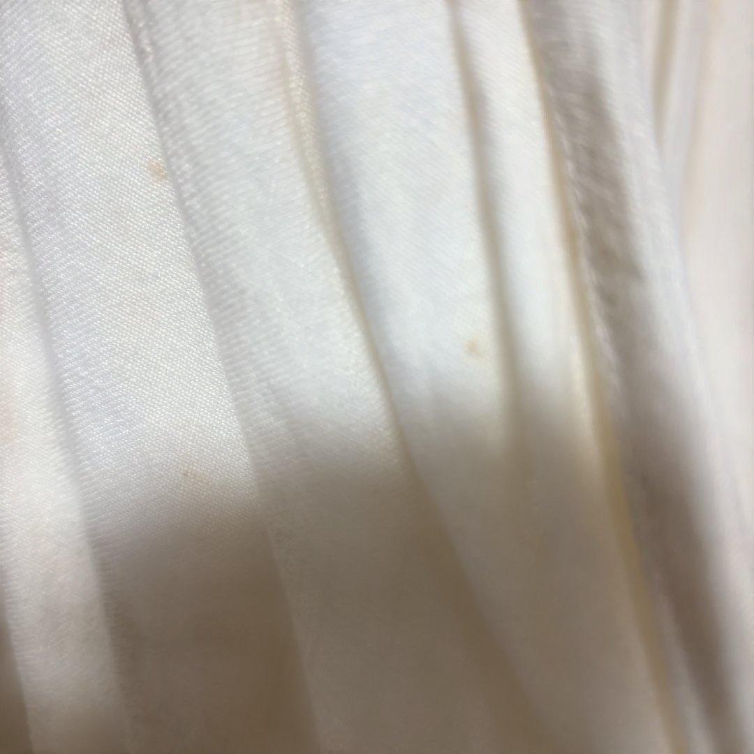 NAO 和田尚美さん麻の大人服　アイボリー✖️ベージュ　ロングコート