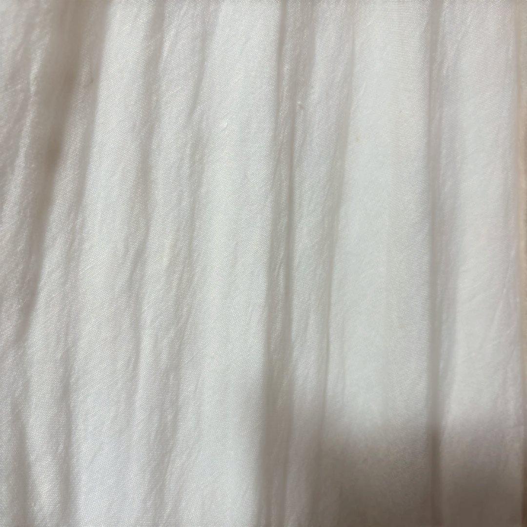 NAO 和田尚美さん麻の大人服　アイボリー✖️ベージュ　ロングコート