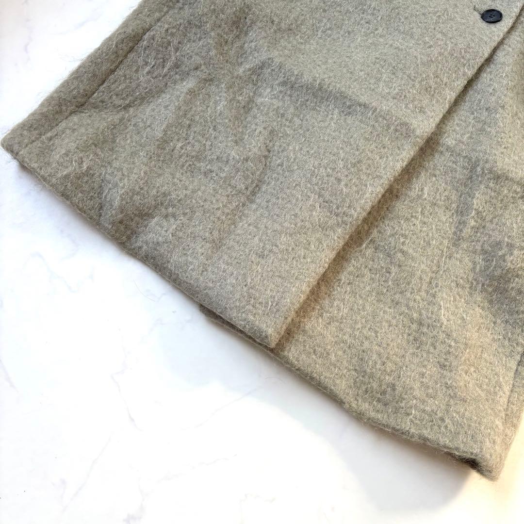 【極美品 近年】エトレトウキョウ ウールシャギーチェスターコート 定価5.1万