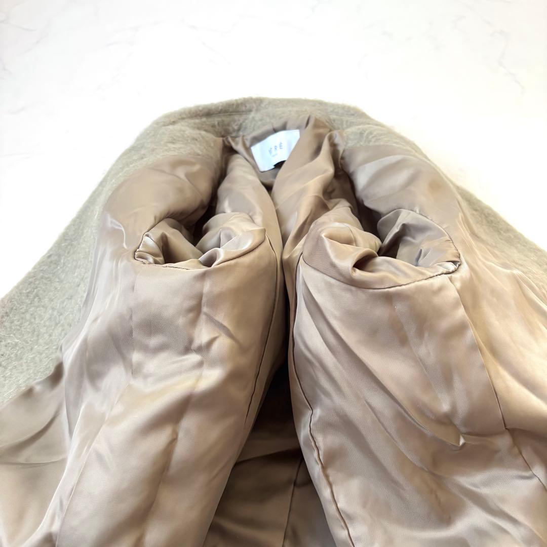 【極美品 近年】エトレトウキョウ ウールシャギーチェスターコート 定価5.1万