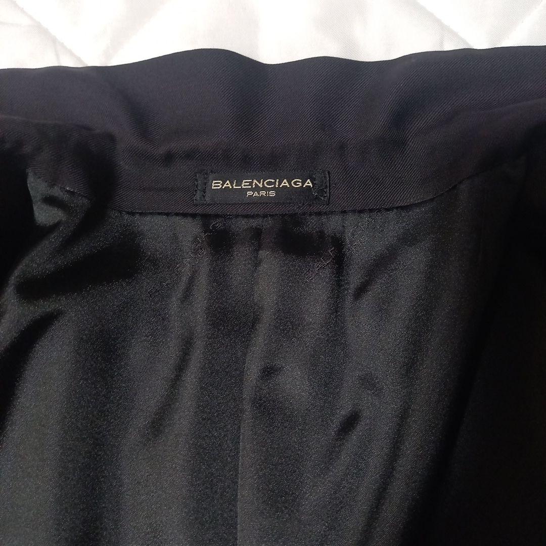 BALENCIAGA ブラックスーツセット　ベスト付き