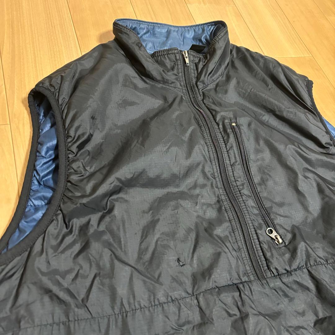 96's patagonia usa製 puff ball vest black