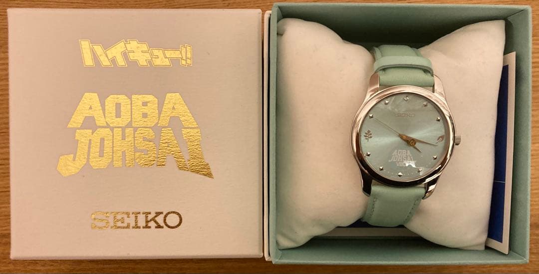 (値下げ)ハイキュー!! 青葉城西高校モデル アニメ5周年記念 コラボウォッチ