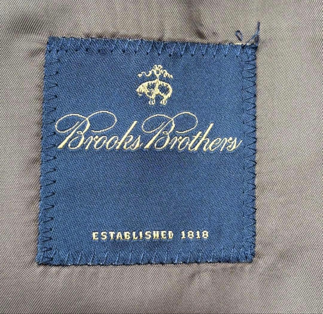 ブルックスブラザーズ ヘリンボーン ジャケット 茶 42REG