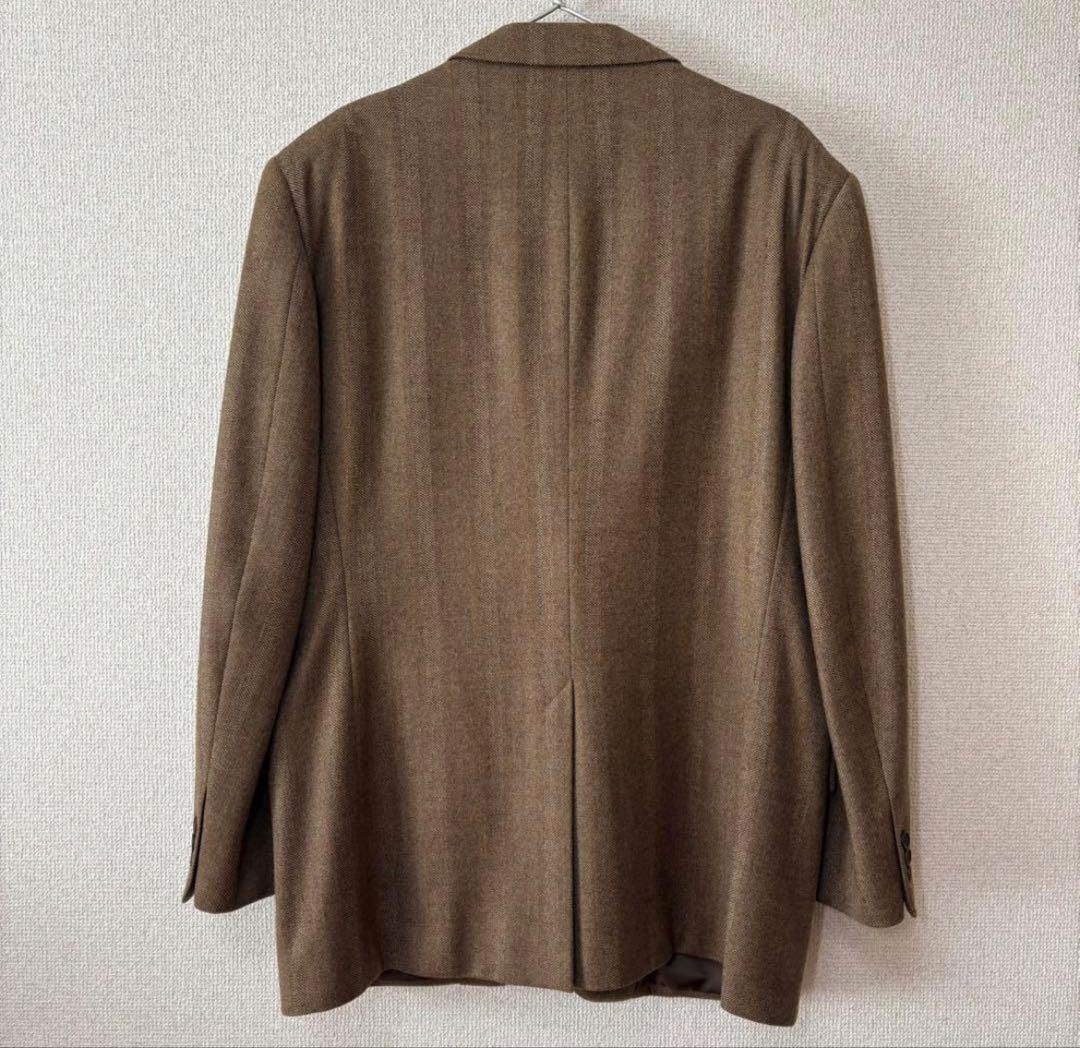 ブルックスブラザーズ ヘリンボーン ジャケット 茶 42REG