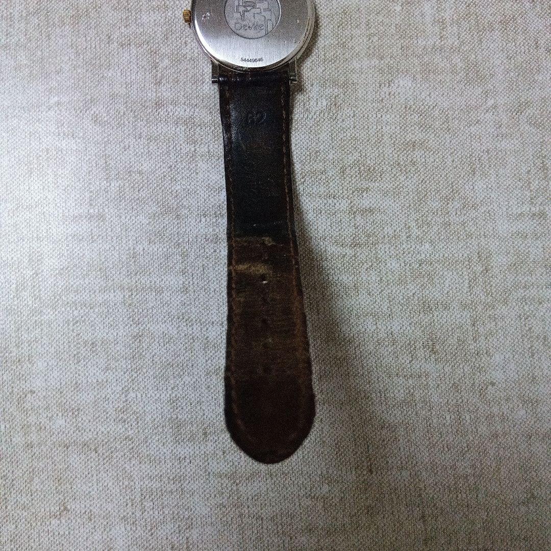 【ジャンク】OMEGA オメガ デビル腕時計 メンズ ★ケースおまけ付き