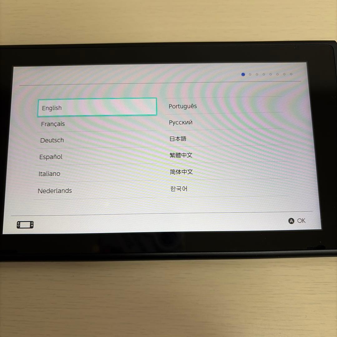 【初期化済み】Nintendo Switch 本体のみ