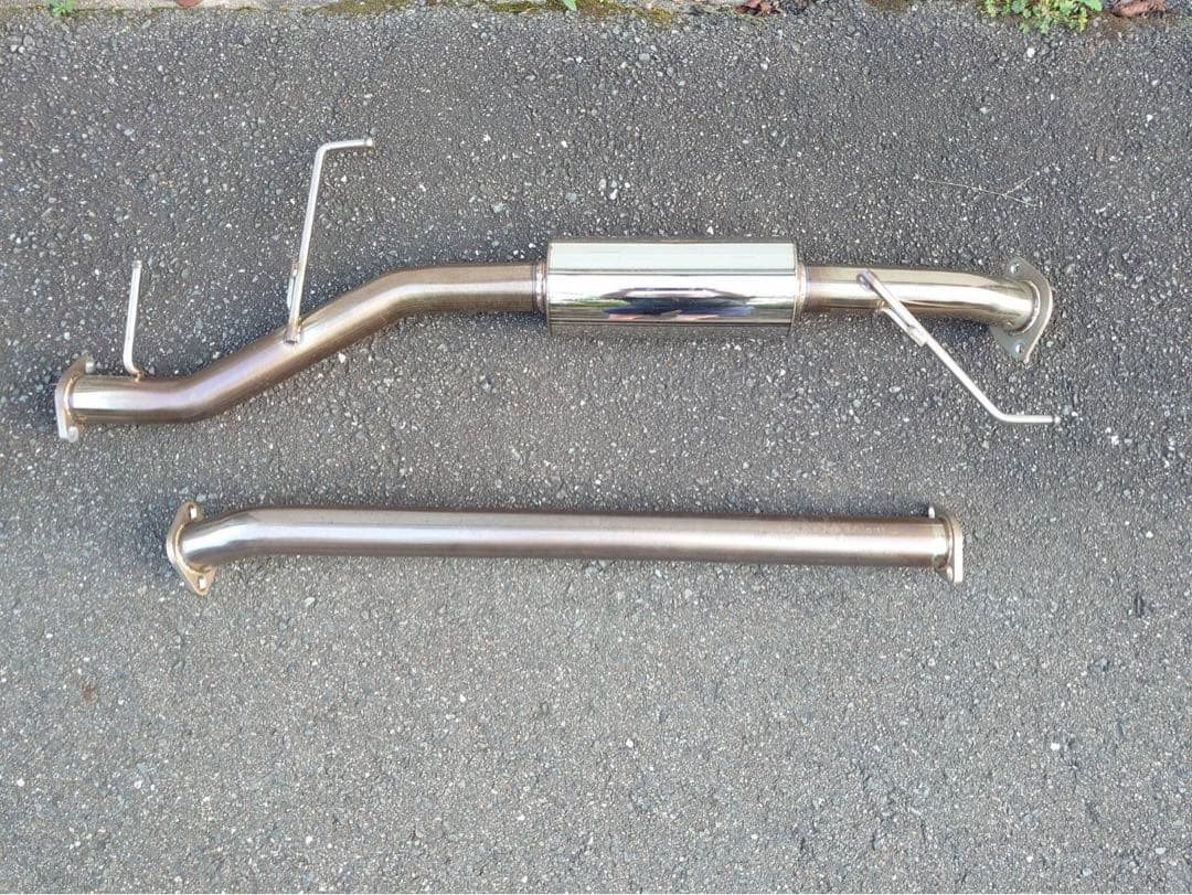 20ヴェルファイア　マフラー　中間パイプ