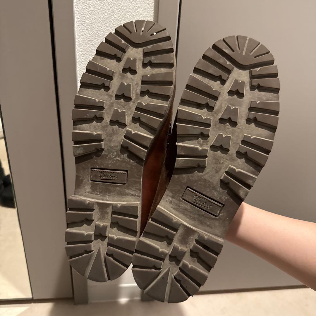 パラブーツ　CORAUX MARINE ブラウン　ローファー