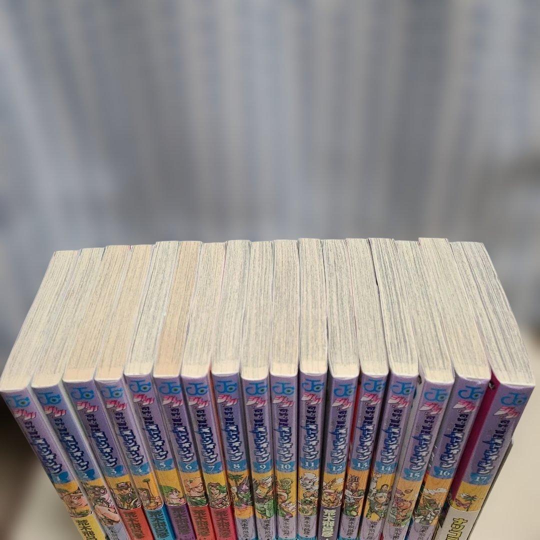 ジョジョの奇妙な冒険 第6部 全巻 第7部 01~15 初版 帯 短編集 セット