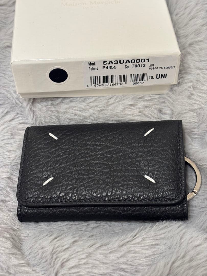 Maison Margiela ブラック キーケース SA3UA0001 メンズ