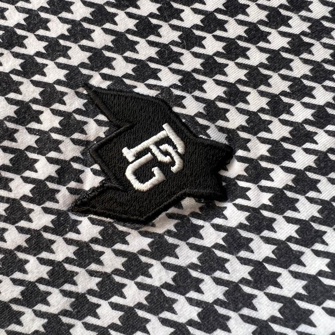 Pearly gates パーリーゲイツ　千鳥　モックネック　長袖シャツ　L 2