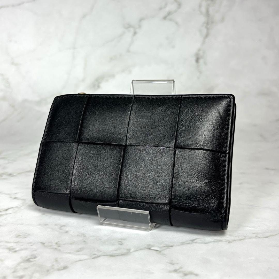 BOTTEGA VENETA ボッテガヴェネタ 財布 2つ折り カセット ロング