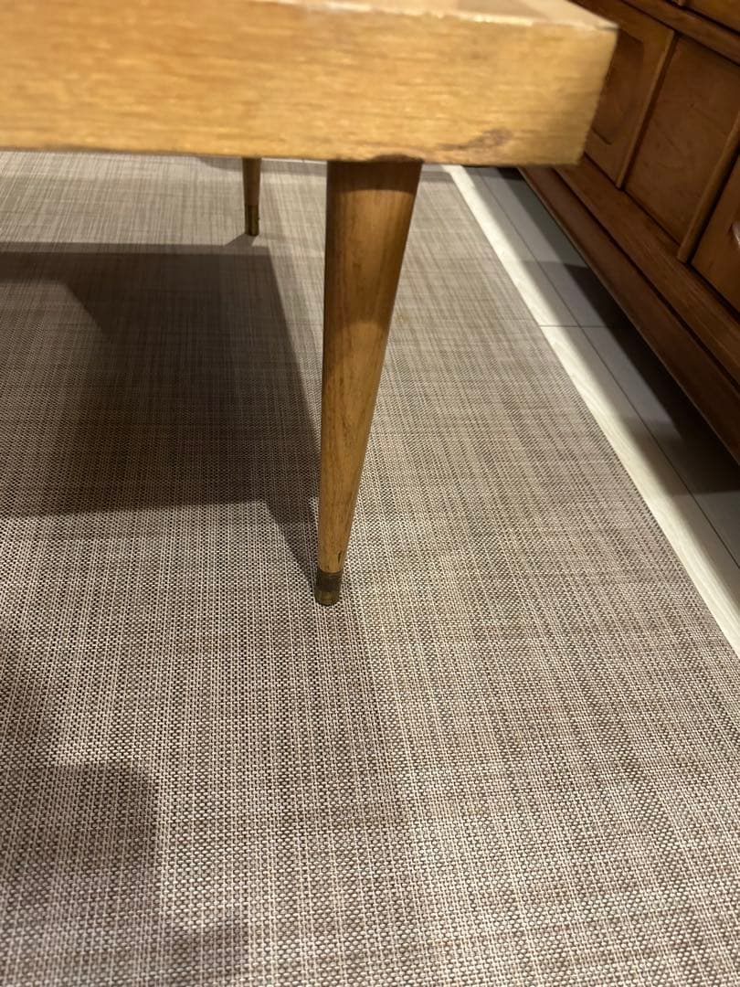 アメリカ製　50s マガジンラックテーブル ステップエンドテーブルセット