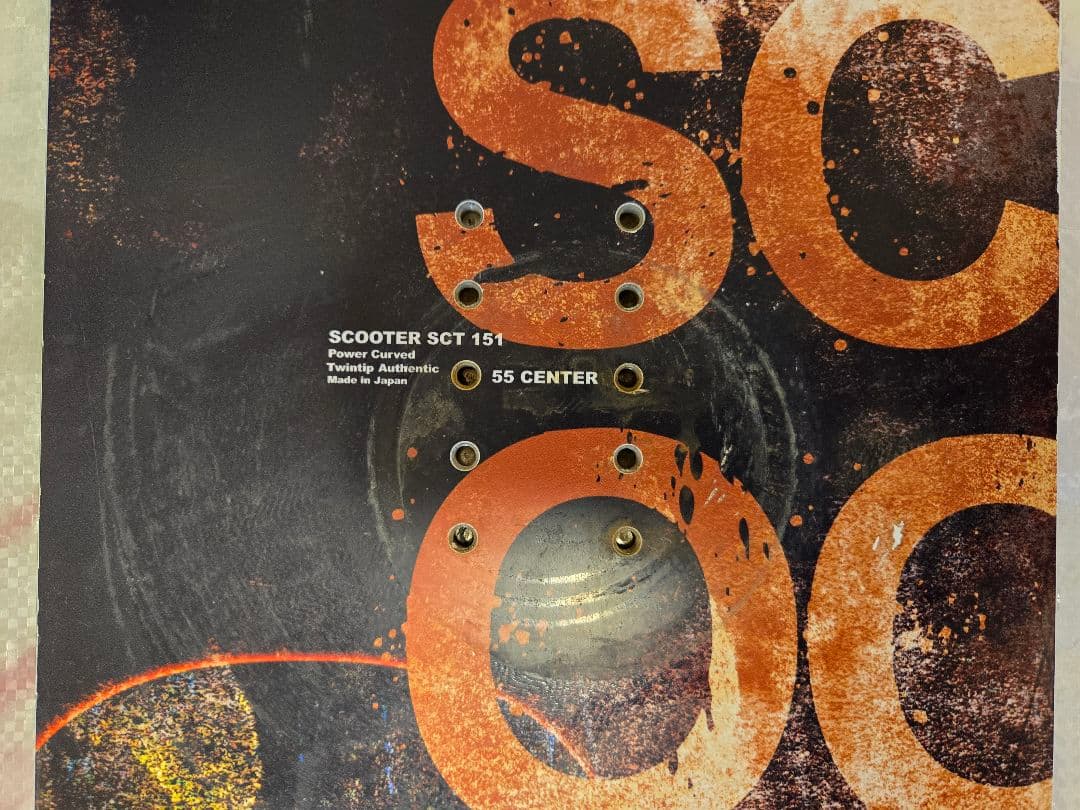 スクーター Scooter SCT 153cm ツインキャンバー