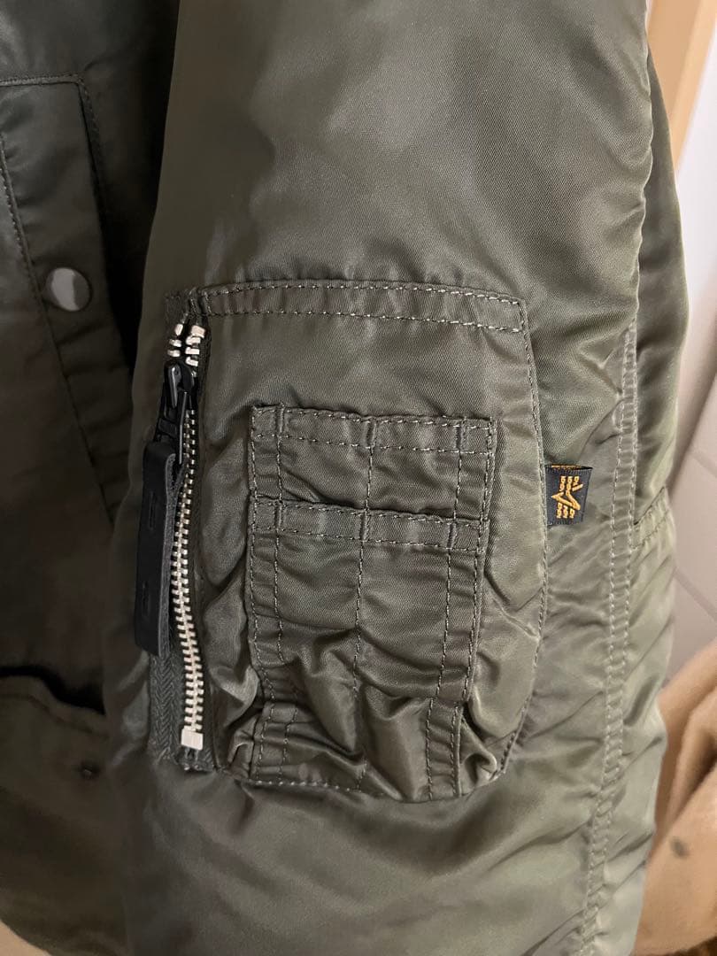 【美品】ALPHA INDUSTRIES N3Bミリタリージャケット XL