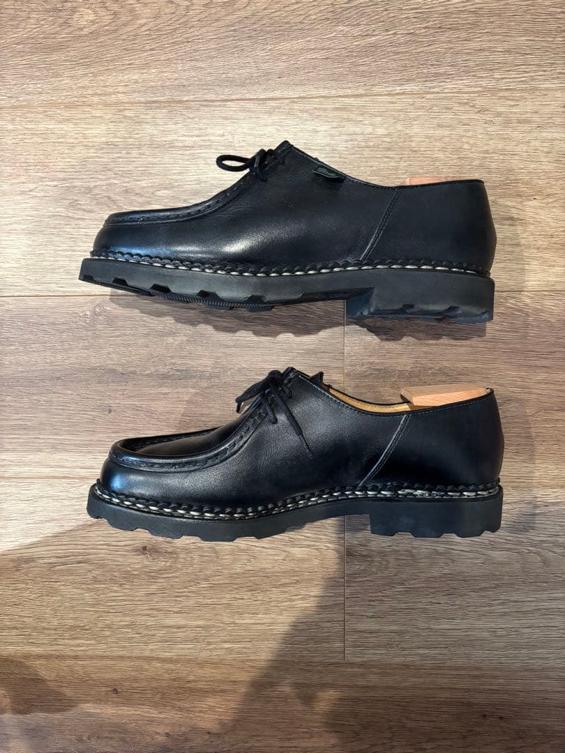 値下げParaboot MICHAEL パラブーツ ミカエル 42 8 ブラック