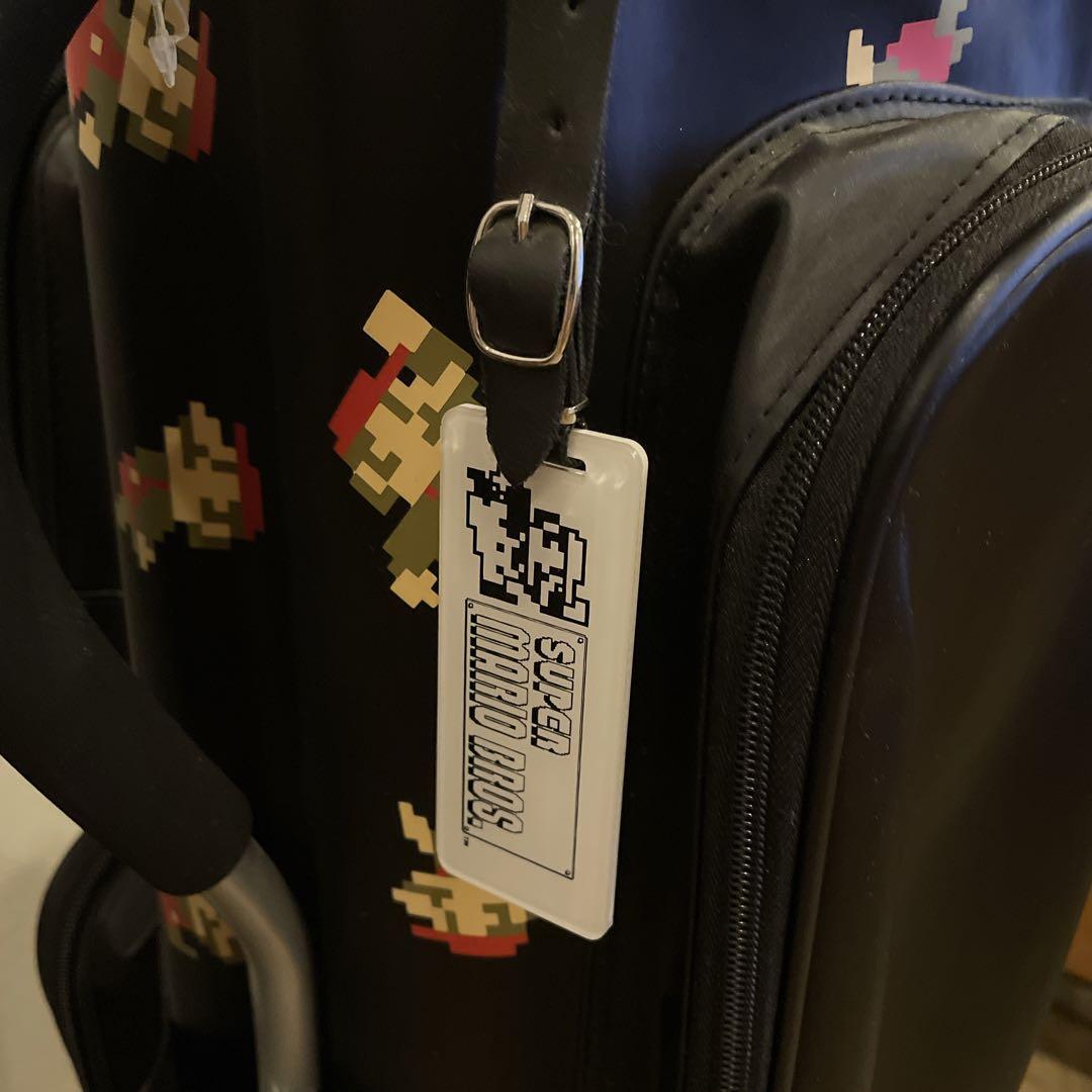 スーパーマリオブラザーズ ゴルフバッグ 黒